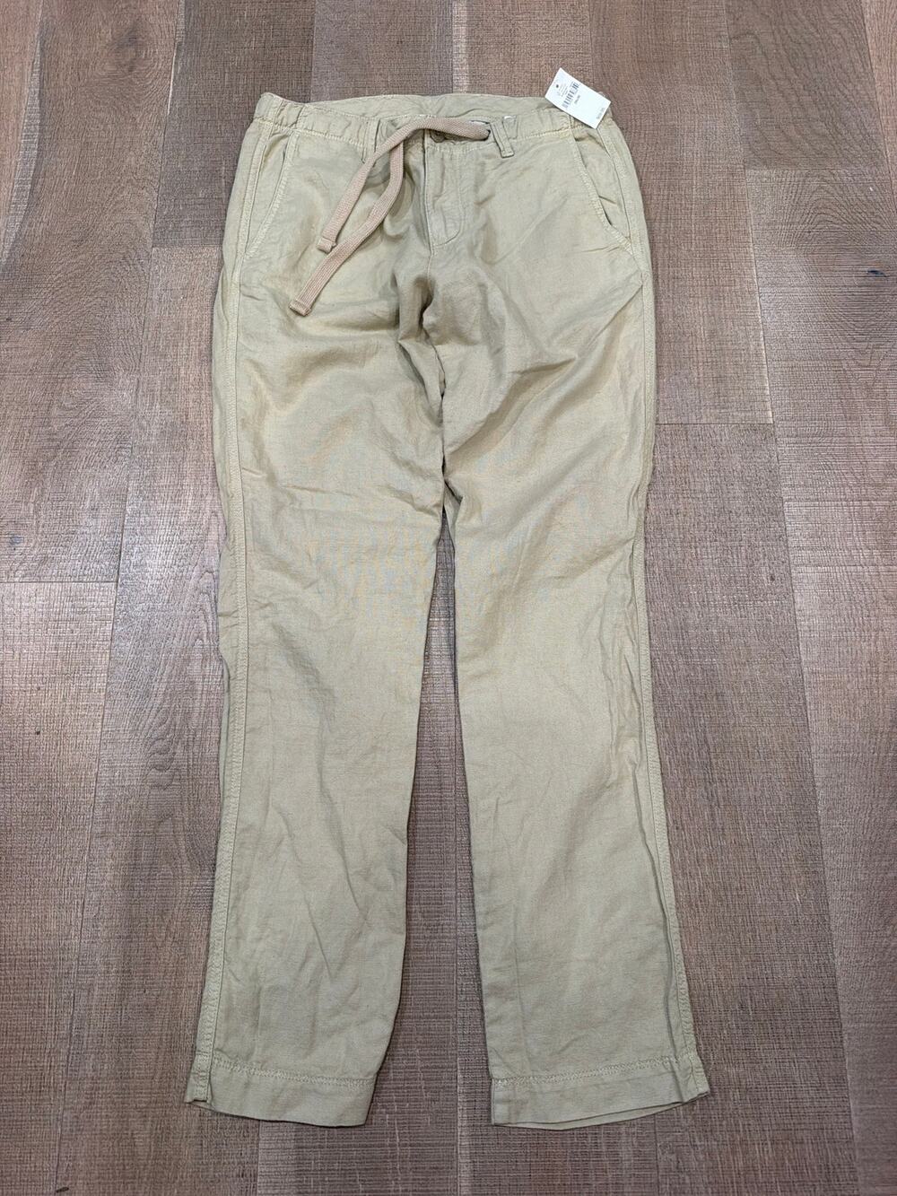 GAP Linen-Cotton Relaxed Straight Trousers